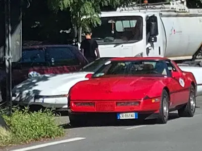 Usata Corvette C4 1984 Rosso Coupé