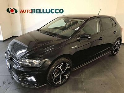Usata VW Polo R-line 95 CV (69 kW) 2021 Nero Utilitaria