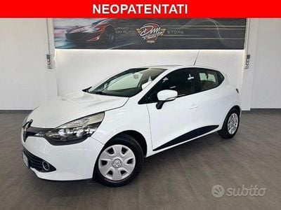 Usata Renault Clio IV 75 CV (55 kW) 2013 Bianco Berlina