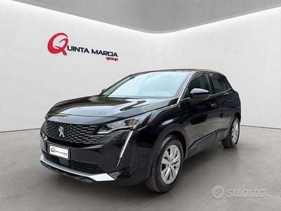 Usata Peugeot 3008 Active 130 CV (95 kW) 2021 Nero SUV