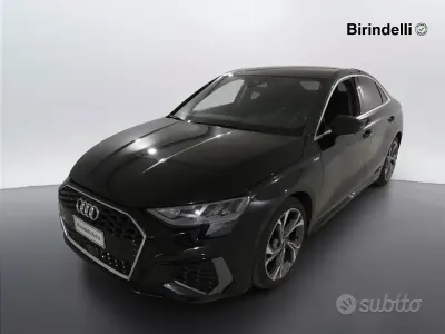 Usata Audi A3 S-Line 150 CV (110 kW) 2023 Nero Berlina