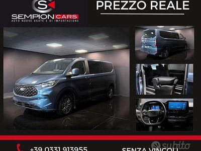 Usata Ford Tourneo Custom Titanium 136 CV (100 kW) 2024 Blu/azzurro(met.) Furgone