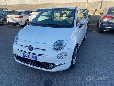 Usata Fiat 500 2009 Bianco Cabrio