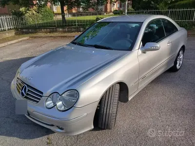 Usata Mercedes CLK240 Avantgarde 170 CV (125 kW) 2002 Grigio Coupé