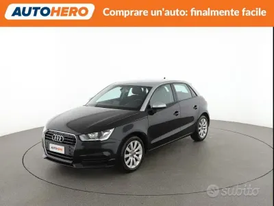 Usata Audi A1 95 CV (69 kW) 2016 Nero Utilitaria