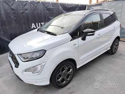 Usata Ford Ecosport ST-Line 100 CV (73 kW) 2019 Bianco SUV