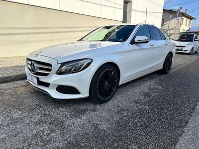 Usata Mercedes C220 Premium 170 CV (125 kW) 2018 Bianco Berlina