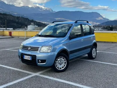 Gebraucht Fiat Panda 4x4 Climbing 60 PS (44 kW) 2009 Blau Kleinwagen