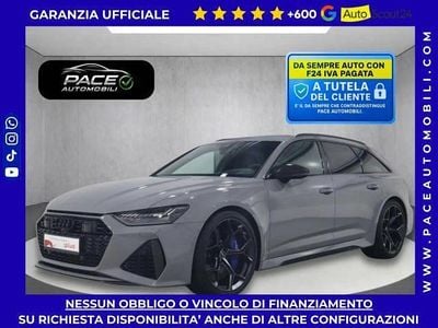Usata Audi RS6 Performance 630 CV (463 kW) 2024 Grigio Station wagon