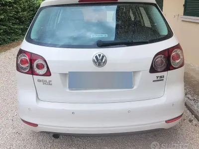 Usata VW Golf Plus 105 CV (77 kW) 2011 Bianco Monovolume