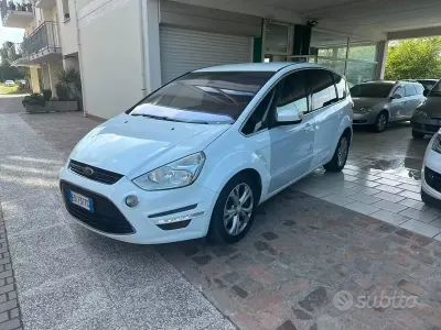 Usata Ford S-MAX S 163 CV (119 kW) 2010 Bianco Monovolume