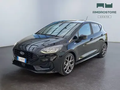 Usata Ford Fiesta ST-Line 125 CV (91 kW) 2022 Agate black Utilitaria