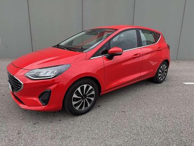 Usata Ford Fiesta Titanium 125 CV (91 kW) 2023 Rosso Utilitaria