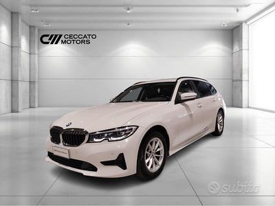 Usata BMW 318 Advantage 150 CV (110 kW) 2020 Bianco Station wagon