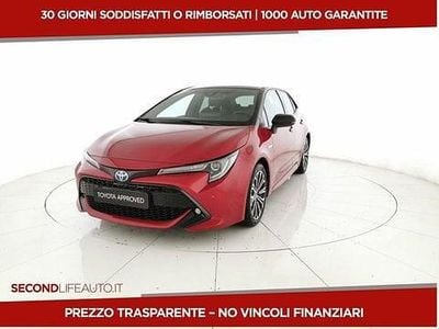 Usata Toyota Corolla Style 122 CV (89 kW) 2020 Rosso Utilitaria
