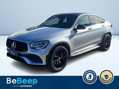 Usata Mercedes GLC220 Edition 194 CV (142 kW) 2022 Argento metallizzato Coupé