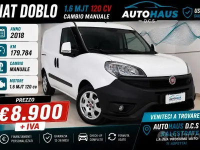 Usata Fiat Doblò 120 CV (88 kW) 2018 Bianco Monovolume
