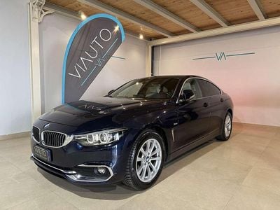Usata BMW 420 Gran Coupé Luxury Line 190 CV (139 kW) 2018 Blu/azzurro Coupé