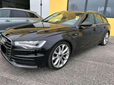 Usata Audi A6 S-Line 245 CV (180 kW) 2012 Nero Station wagon