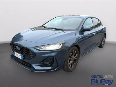 Usata Ford Focus ST-Line 125 CV (91 kW) 2023 Blu Berlina