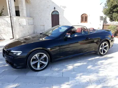 Usata BMW 635 Cabriolet 286 CV (210 kW) 2008 Nero Cabrio