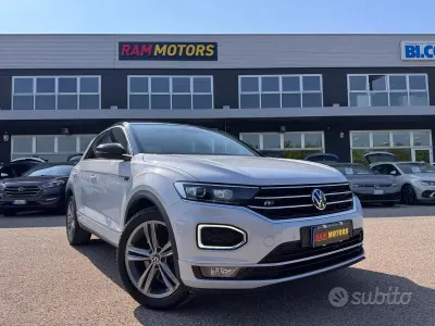 Usata VW T-Roc R-line 150 CV (110 kW) 2021 Bianco SUV