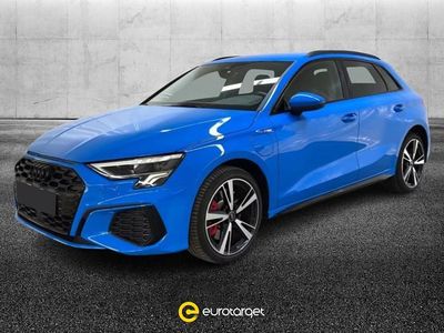 Usata Audi A3 e-tron S-Line 245 CV (180 kW) 2022 Blu pastello Utilitaria