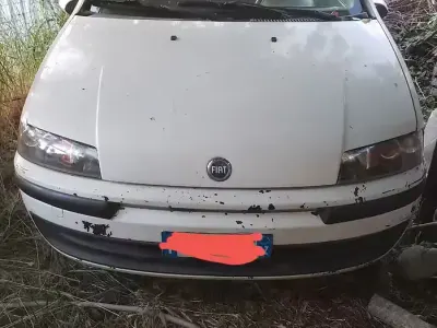 Usata Fiat Punto 60 CV (44 kW) 2002 Bianco Utilitaria