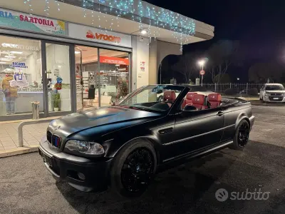 Usata BMW M3 Cabriolet Comfort Edition 343 CV (252 kW) 2005 Nero Cabrio