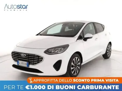 Usata Ford Fiesta Titanium 125 CV (91 kW) 2022 Bianco Utilitaria