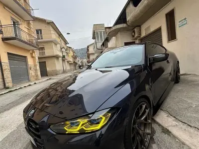 Usata BMW M4 Competition Edition 510 CV (375 kW) 2022 Blu Coupé