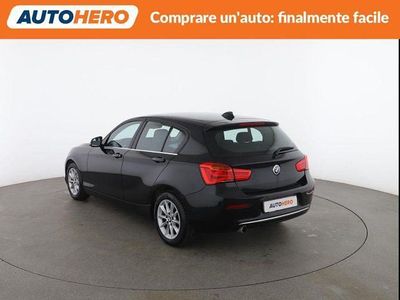 Usata BMW 116 115 CV (84 kW) 2016 Nero Utilitaria