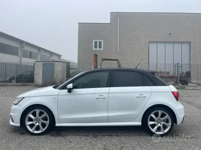 Usata Audi A1 Design 90 CV (66 kW) 2017 Bianco Utilitaria
