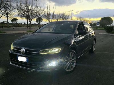 Usata VW Polo Highline 95 CV (69 kW) 2020 Nero Berlina