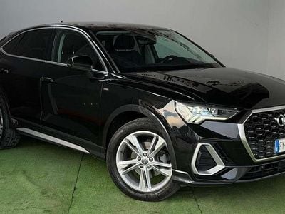 Usata Audi Q3 Sportback S-Line 150 CV (110 kW) 2020 Nero SUV