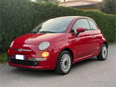Usado Fiat 500 69 CV (50 kW) 2010 Rojo Berlina