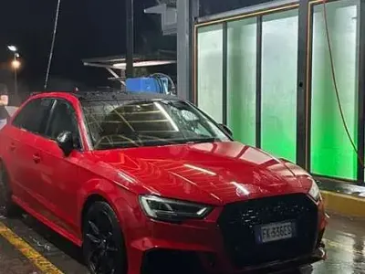 Usata Audi S3 Ambiente 310 CV (228 kW) 2017 Rosso Berlina