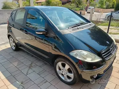 Usata Mercedes A170 Avantgarde 116 CV (85 kW) 2005 Nero Berlina
