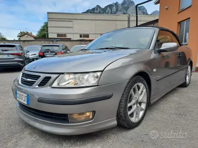 Usata Saab 9-3 Cabriolet Aero 210 CV (154 kW) 2005 Grigio Cabrio