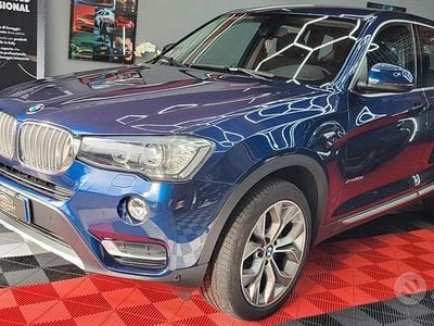 Usata BMW X3 xLine 190 CV (139 kW) 2017 Blu SUV