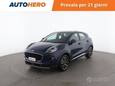Usata Ford Puma 125 CV (91 kW) 2022 Blu SUV