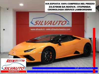Usata Lamborghini Huracán 610 CV (448 kW) 2020 Giallo Coupé