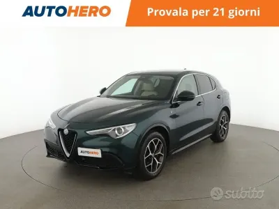 Usata Alfa Romeo Stelvio Ti 280 CV (205 kW) 2021 Verde SUV