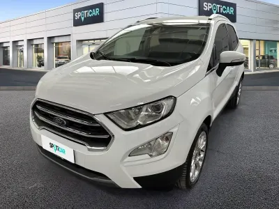 Usata Ford Ecosport Titanium 125 CV (91 kW) 2020 Bianco SUV