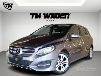 Usata Mercedes B180 Premium 109 CV (80 kW) 2017 Grigio Utilitaria