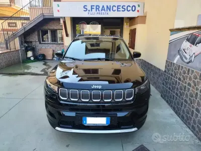 Usata Jeep Compass Limited 131 CV (96 kW) 2022 Nero SUV