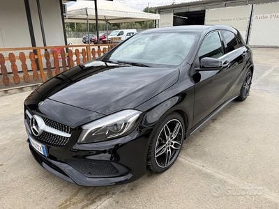Usata Mercedes A200 Premium 136 CV (100 kW) 2018 Nero Berlina