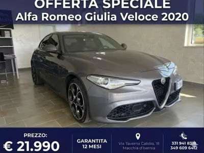Usata Alfa Romeo Giulia Ti 211 CV (155 kW) 2020 Grigio Berlina