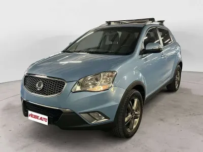 Usata SsangYong Korando 175 CV (128 kW) 2013 Blu/azzurro SUV
