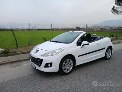 Brugt Peugeot 207 CC 120 HK (88 kW) 2010 Hvid Cabriolet
